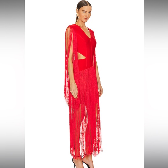 ELLIAT Levity Dress in Scarlet Red - Picture 2 of 4